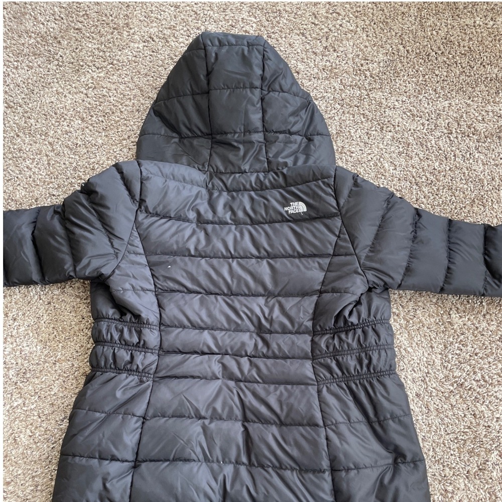 The North Face Womens Aconcagua II Down Parka Jacket Black Hooded Size Medium - Picture 11 of 15
